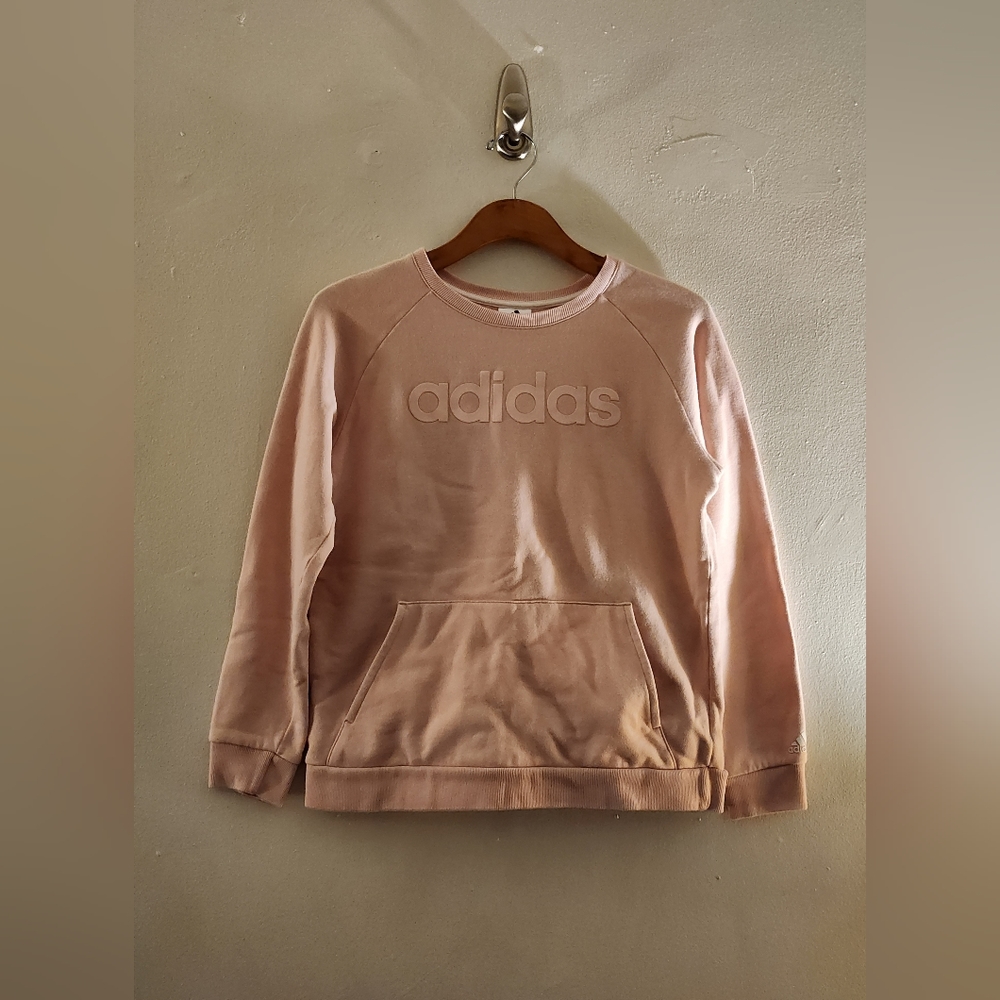 Adidas Pullover Crewneck Sweatshirt with Pocket